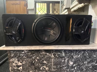 Car Boofers and Amplifier