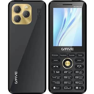 G Five 4G Ultra Pro Jet Black 2gb Ram 16gb ROM