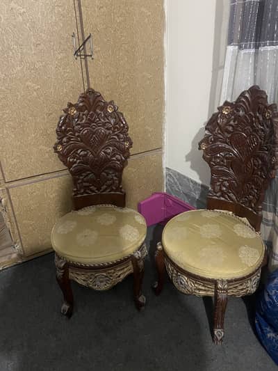 Coffee table chair set