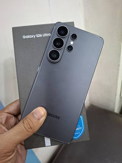 I am sale Samsung galaxy s26 ultra 12gb 256gb non pta