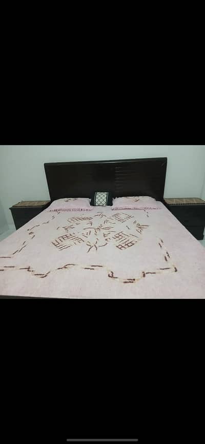 King size complete Bedset with Mattress