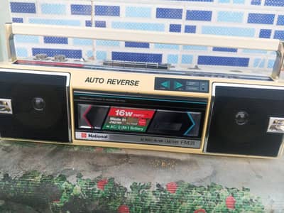 Radio taperecorder national