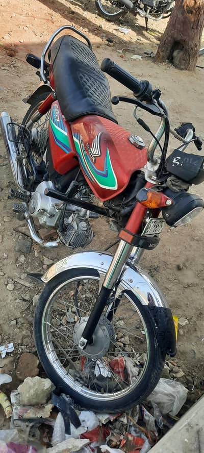 I am selling my honda cd70cc  rabta number 03055438674