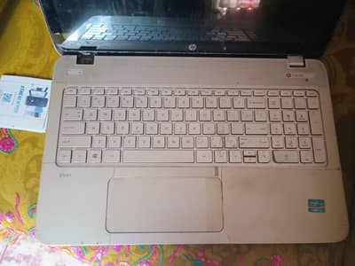 hp envy 15 laptop parts av  touch for penal touch 12 GB ram 256gb SSD