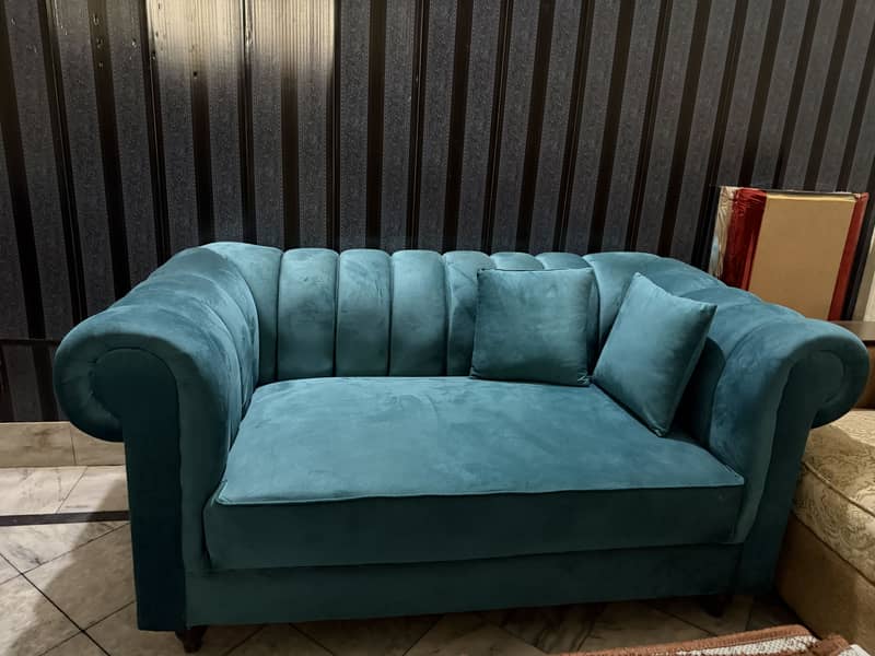 2 Seater Sofas with Tabel 0