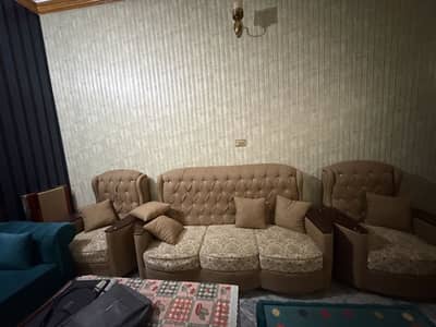 Full Sofa set with dewan tabel