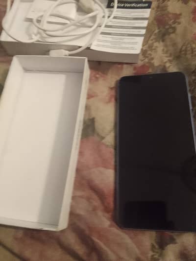 Samsung A07 light violet clr complete box official pta approved