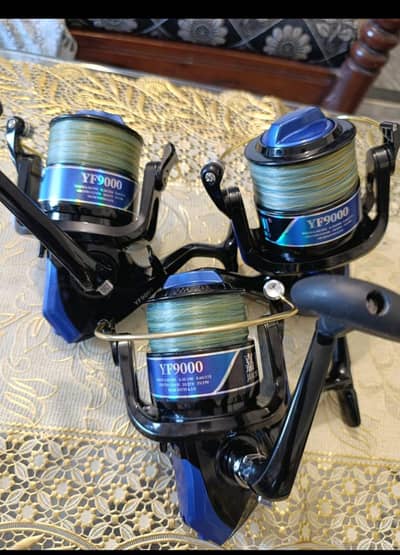Fire fox rods and yf9000 reels