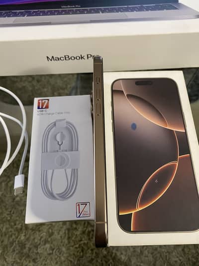 Iphone 16 pro max jv just open box condition