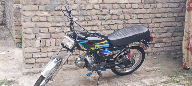 Hero CD 70 bike Modified for sale