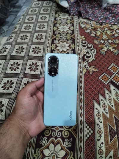 oppo A58 8gb 128gb saaf condition only mobile no open repair