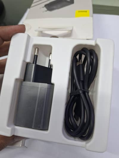 BASEUS 25W super Si charger with C to C Cable