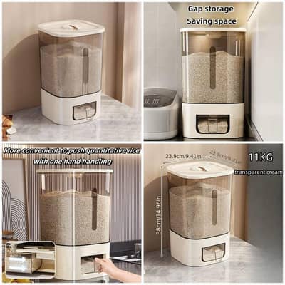 10KG Rice Dispenser For Kitchen