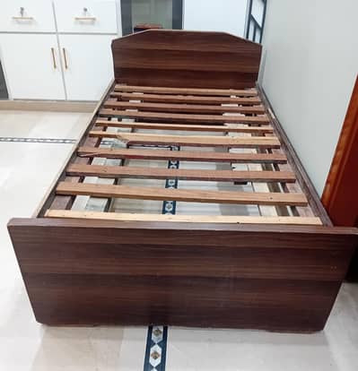 Single Bed used wooden
