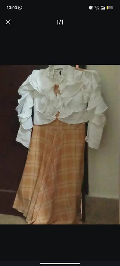 white frock