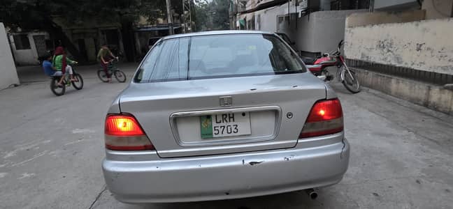 honda city 2002 silver