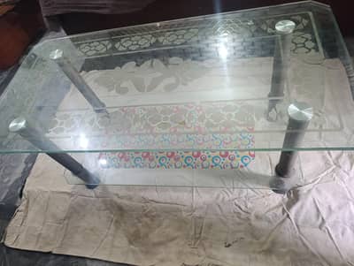 Glass Center Table for Sale