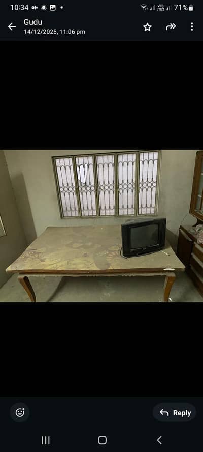 Dining table