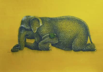 art kahani art painting, art, taswer, penpara, miniature, water cooler