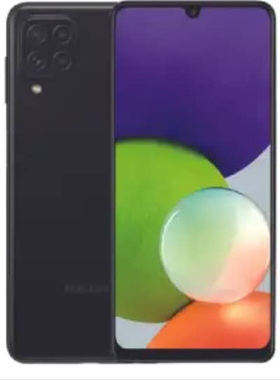 Samsung A22 with all accessories