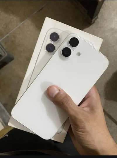 iPhone 16 plus 128gb factory unlock battery health 99 water pack