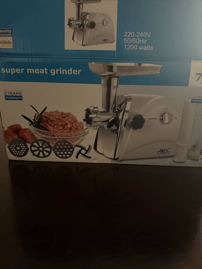 Electric meat grinder 2