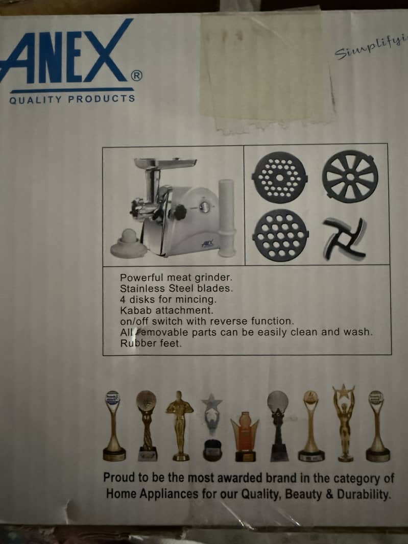 Electric meat grinder 4
