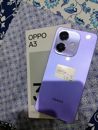 Oppo A3 6GB 128GB with box