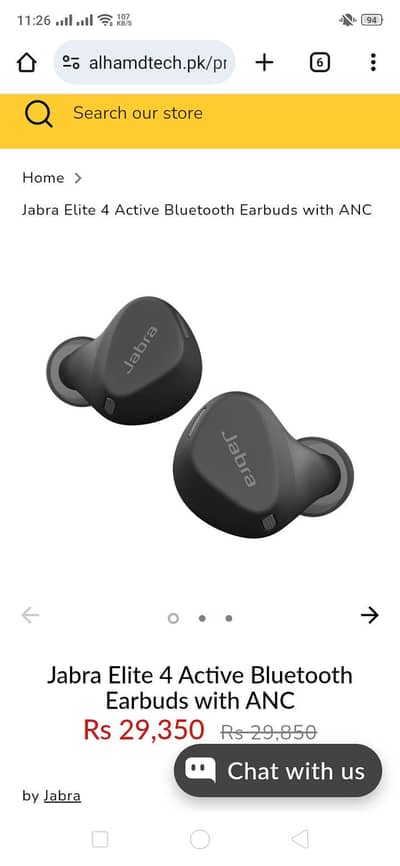 Jabra Elite 4 Active Original Earbuds Earpods Read Description
