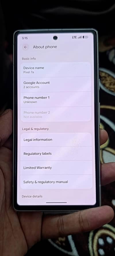 Google Pixel 7a