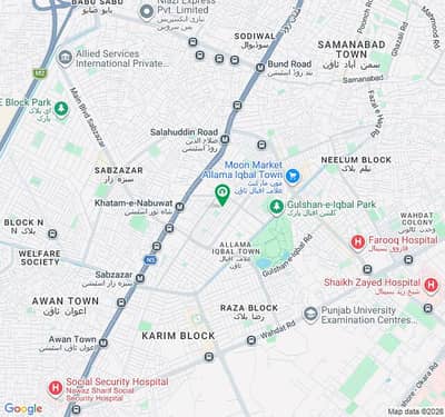32 MARLA PLOT TOP & HOT LOCATION & CORNER