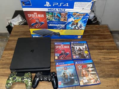 PlayStation 4 Slim 500GB - 10/10 Condition. READ DESCRIPTION!