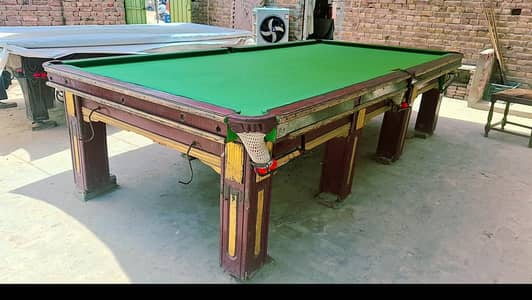 Urgent Sale 5×10 full size snooker table Rs 60000