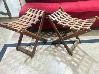 Pair of Folding stools