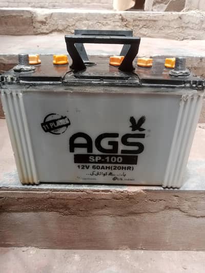 AGS SP-100 11 Plates Battery Available for sale