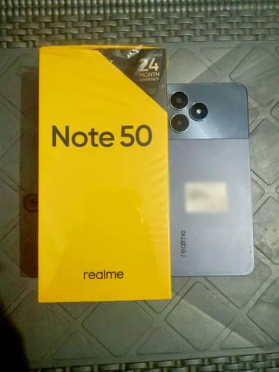 Realme Note 50 4+8/64GB Urgent For Sale With Full Box Condition 10/10