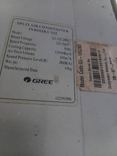 gree split unit