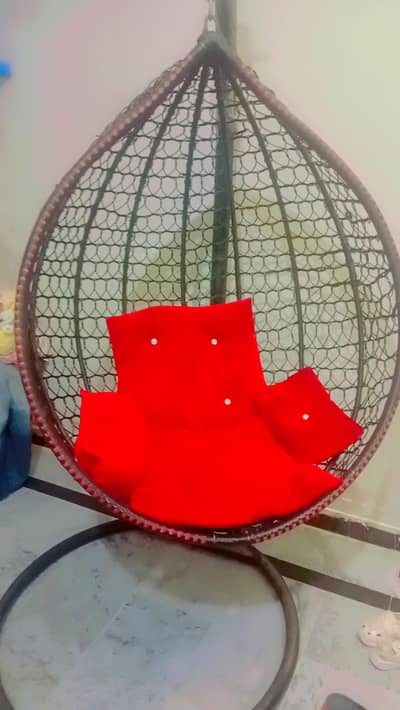hanging swing egg shape jhola