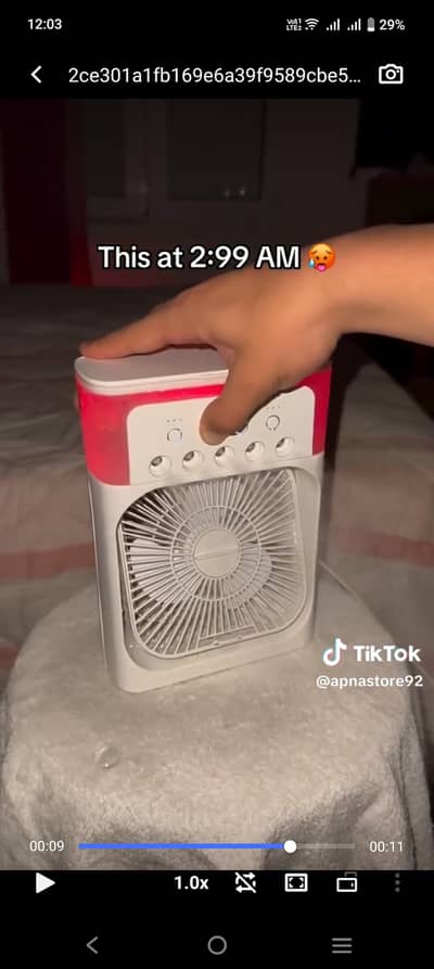 Mini Ac Fan