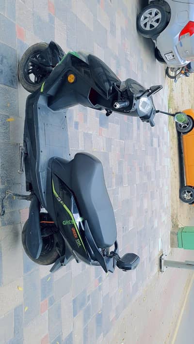 Greek electric Scooty with power battery's