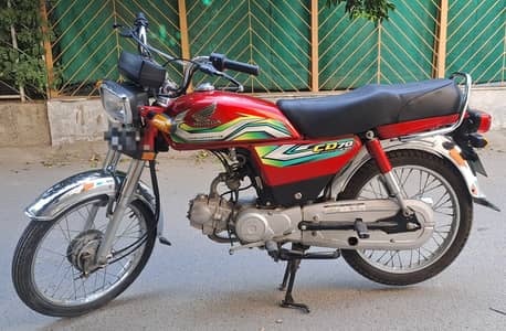 Honda CD 70 2023 model  0/3/2/4/4/4/5/1/2/1/6