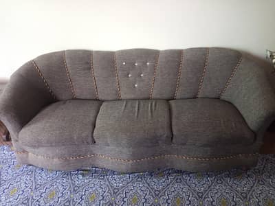 07 Seater Sofa Set with Glass Table