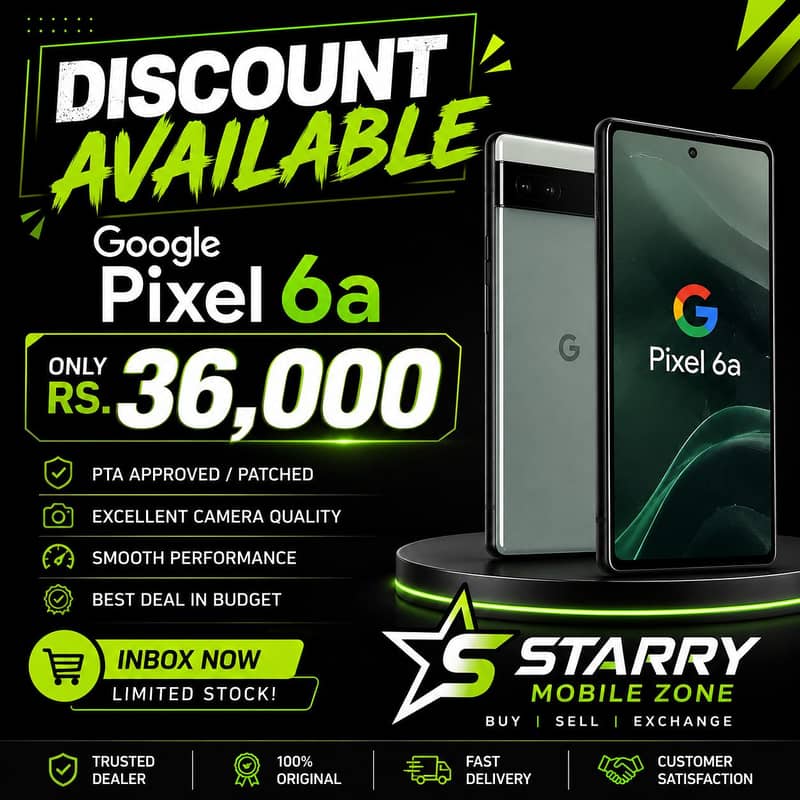 Google Pixel 6a 0