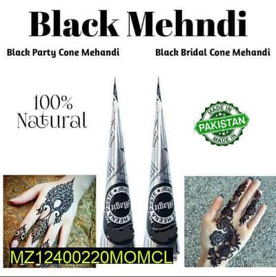 BLACK MEHNDI FOR GIRLS  CASH ON DELIVERY