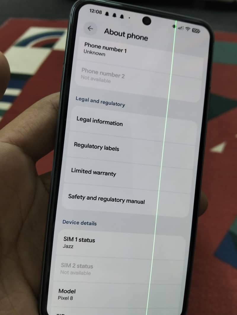Google Pixel 8 7