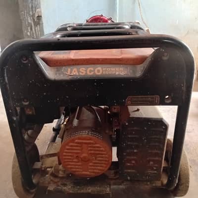 Jasco J5000DC Generator | 2.5 kVa | Petrol & Gas | Excellent Condition
