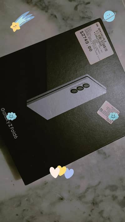 non pta Z fold 6 10/10 condition just box open set