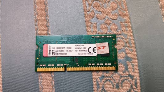 Ram 4GB DDr3 Kingston