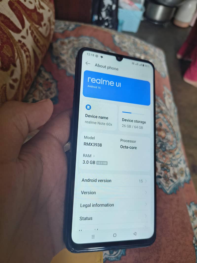 REALME NOTE 60x 8