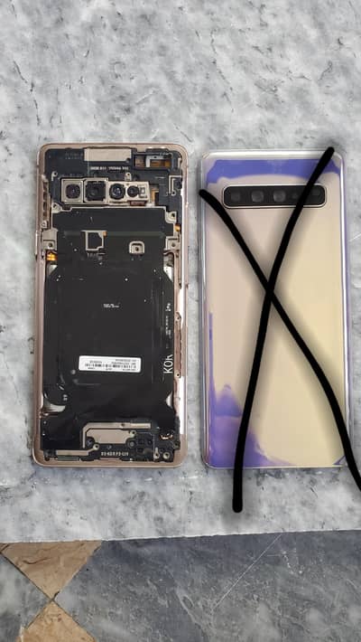 Samsung Galaxy S10 5G.  All Parts.  All okay hai